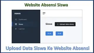 Upload data siswa di absensi