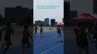 Ontario T&F Championship U18 girls 100m heat , Celeste Lugogo 12.20 London Legion. July 27 2024
