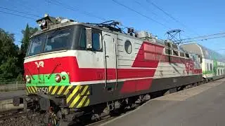 Toiala (Finland), Sr1-3050 with night train Kolari - Helsinki
