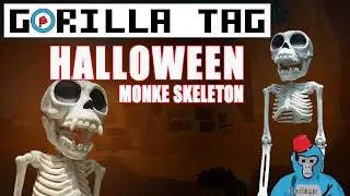 Gorilla Tag - 'Halloween Skeleton DIY PARTY IDEA'