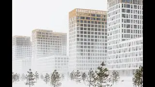 Фотосъемка мультиформатного комплекса Golden City. Зима 2023 года