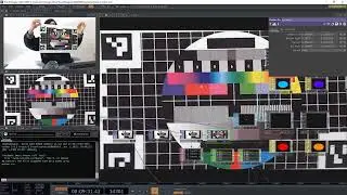 [test] Automatic keystone calibration system with OpenCV ArUco AR Markers in TouchDesigner 02