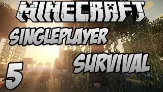 Singleplayer Survival | Episode 5 | First Portal
