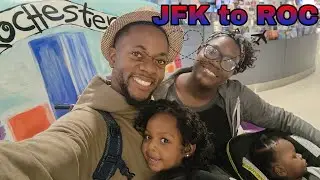 Traveling to New York w/ My Wife & Kids....Part 2. JFK to ROC