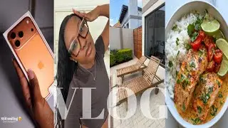 VLOG: New Phone, Getting My Patio/Outdoor Area Right + SHEIN Haul | South African YouTuber |Kgomotso