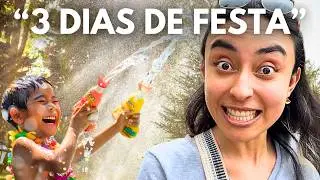 Melhor Festival do MUNDO | Como é o SONGKRAN no CAMBOJA