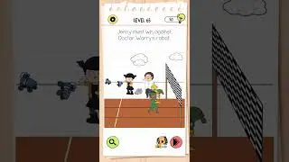 Brain Test 4 : Tricky Friends Level 65 Walkthrough