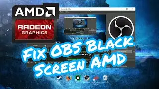 Cara atasi OBS black sreen AMD Radeon Setting