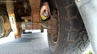 How to Change a Brake line//brake bleeder and vacuum pump kit