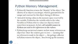 Python #4 Memory Management in Python