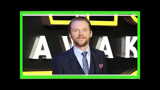 Simon Pegg regrets hating on Star Wars' Jar Jar Binks