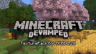 MCPE aesthetic TexturePack 1.20 Devamped