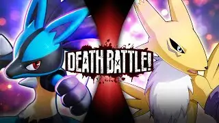 Lucario VS Renamon - DEATH BATTLE En Español