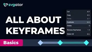 How to Add, Delete, and Duplicate Keyframes on the Timeline | SVGator