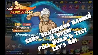 SSR+ Silverfang Is Here Pull Build Test Yes His Damage Didn't Disappoint One Punch Man The Strongest