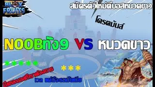 [ Roblox Blox Fruits ] Noobทั้ง9ตีหนวดขาว