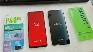 infinix Smart 7 vs itel P40: speed test