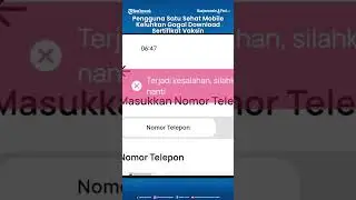 Pengguna Satu Sehat Mobile Keluhkan Gagal Download Sertifikat Vaksin dan Hilangnya Tiket Booster