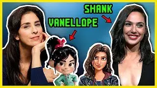 Ralph Breaks the Internet Cast Funny Moments (Gal Gadot, Sarah Silverman)