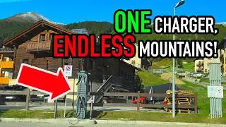Surviving the Alps: The Only Fast Charger in Livigno's Mountain Passes