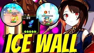 ICE WALL LAHN DEBUT!! WATER MAGIC GAUNTLET TEST - GUARDIAN TALES