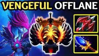 🔥 8000 MMR VENGEFUL SPIRIT Offlane — Aura Damage Domination | Dota 2 🔥
