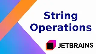 String Operations in Kotlin 