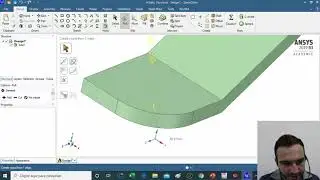 Tutorial Ansys 11/28 - Problemas 3D - Geometria intermediária (desenho)