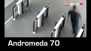 Torno de acceso Vidrio Alto - Qualica RD ANDROMEDA 70