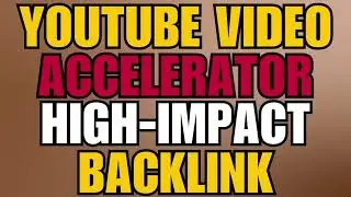 Boost Your YouTube Video Ranking with High-Quality Backlinks | SEO Promotion and Optimization