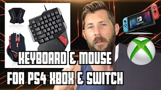 Motospeed Backlight Gaming Keyboard and Mouse Combo Review for PS4 Xbox & Nintendo Switch!!!!