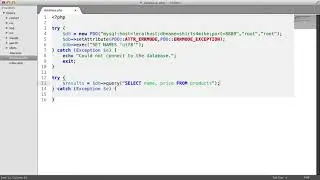 Using PHP with MySQL : Querying the Database