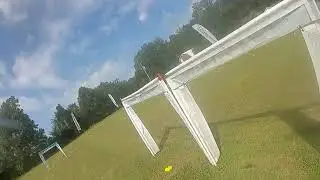 my first FPV race
