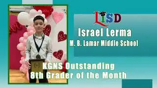 KGNS Outstanding 8th Graders of the Month