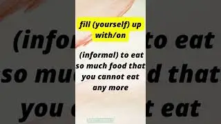 Fill up Phrasal verb | make full | 1 minute English | Phrasalpedia |spoken English