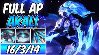 FULL AP AKALI MID | Diamond Commentary | Build & Runes | DRX AKALI GAMEPLAY | League of Legends