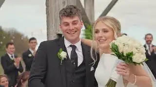 Riley + Aidan | A Spring Wedding at Back Orchard Barn