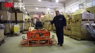 Двухроторная затирочная машина Samsan RPT 361