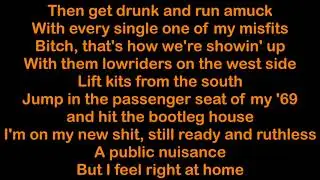 Yelawolf ft. Travis Barker & Juicy J - Punk [HQ & Lyrics]