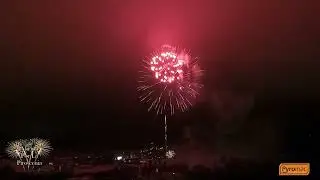 2º Castillo de Fuegos Artificiales Concurso de  Burgos 2024, Pirotecnia Zaragozana