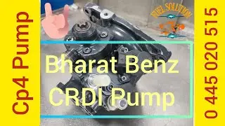 Cp4 Pump Testing | Bharat Benz Pump Test | 0445020515