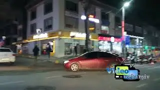 Gölçük Amiral sağlam caddesi akşam gezmesi Otovlog sürüş