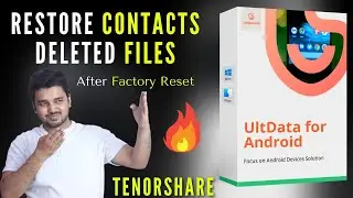 How to Recover Contacts After Factory Reset Android - Restore Deleted Files | Hindi