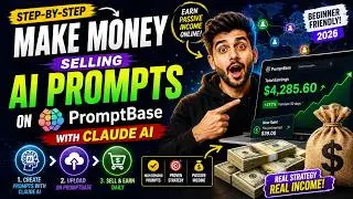 How to Make Money Selling AI Prompts on PromptBase with Claude AI (Step-by-Step Tutorial 2026) 💰