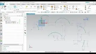 NX 2019 | Sketch Komutları - Arc (Yay)