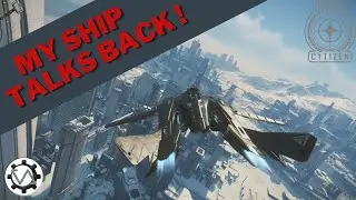 Star Citizen. Help me, she talks back! Meet Pixel.