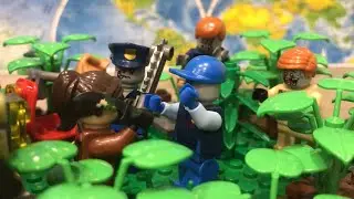 Лего самоделка по теме ,, Зомби Апокалипсис ‘’ #2 ,,Заброшка’’ #youtube #2022 #lego #zombie