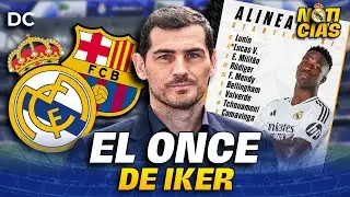 🔥Iker CASILLAS hace un once combinando a MADRID y BARÇA: sorprende a todos | NOTICIA