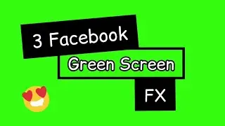 Facebook logo green screen | Green Apple Fx