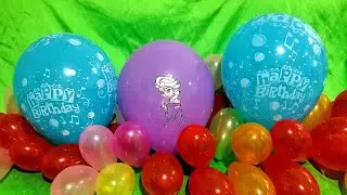 PRINCESS ELSA BIR BALLOONS POP!!!